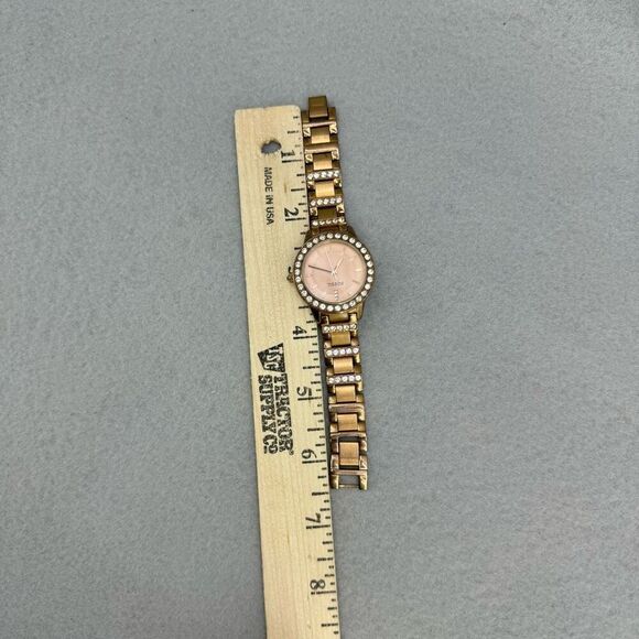 Fossil Women\'s Stainless Steel Analog Rose Gold Dial Quartz Watch main image 2